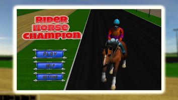 Rider Horse Champion poster