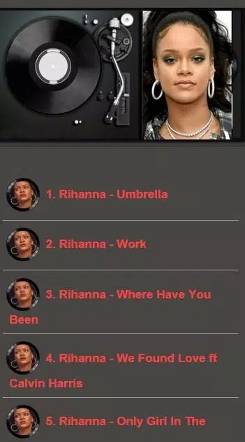 Rihanna Mp3 Offline APK pour Android Télécharger