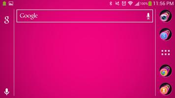 Magenta Theme Nova ảnh chụp màn hình 1