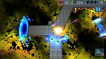 Tower Defense - Neon Defenders plakat