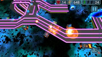 Tower Defense - Neon Defenders Screenshot 2