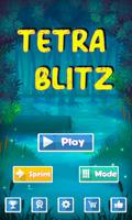 Classic Tetra Blitz Puzzle Affiche