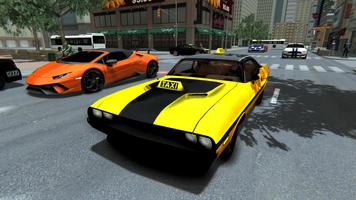 Realistic Taxi Simulator 2019 پوسٹر