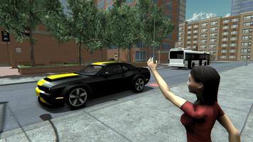 Realistic Taxi Simulator 2019 اسکرین شاٹ 1