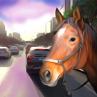 Horse Riding in Traffic ikona