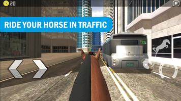 Horse Riding in Traffic capture d'écran 1