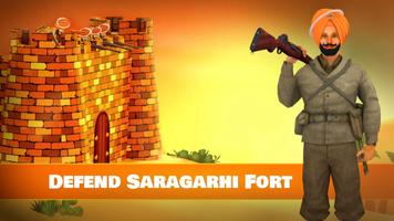 Saragarhi Fort Defense plakat