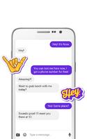 Free TextNow Stickers for Texting پوسٹر