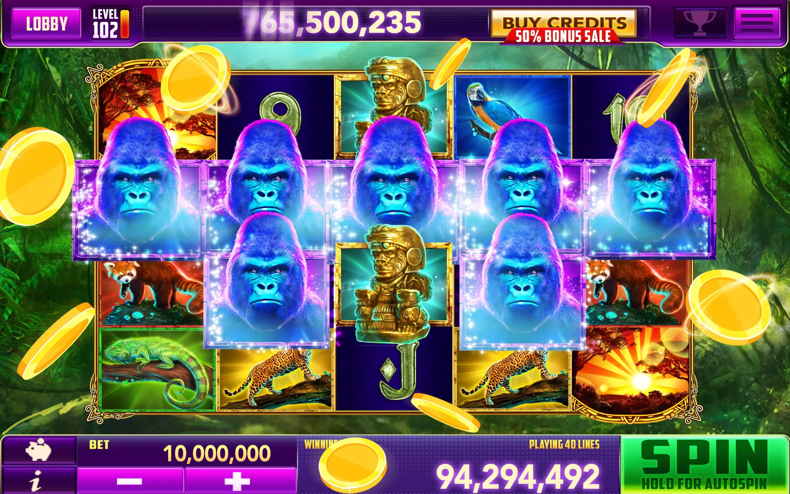 Winning Slots - Vegas Casino Slots Jogo grátis! Gire para bônus e