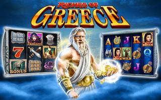 Gods of Greece Slots الملصق