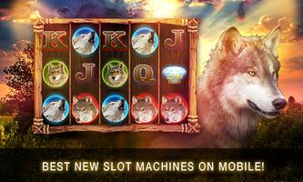 Slots Lunar Wolf Casino Slots capture d'écran 1