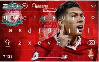Roberto Firmino Keyboard Theme پوسٹر