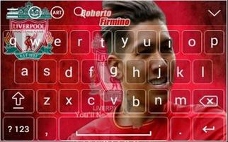 Roberto Firmino Keyboard Theme 截图 3
