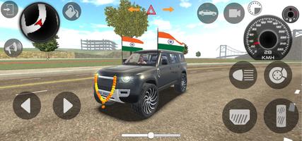 Indian Cars Simulator 3D постер
