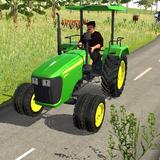 Indian Tractor Driving 3D आइकन