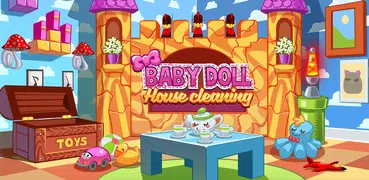 Limpeza de casa de bonecas