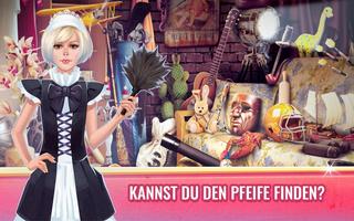 Wimmelbild Zimmerreinigung Plakat