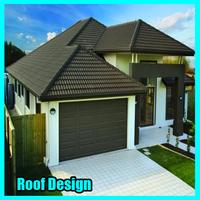 Design de telhado Cartaz