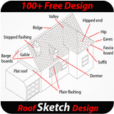 Roof Sketch Design icon