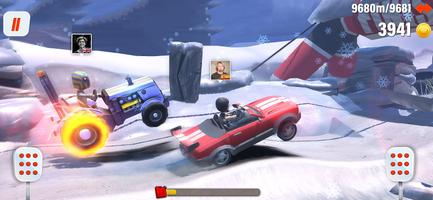 Hill Crawler Wheels:Racetrack screenshot 2