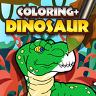 Coloring Plus : Dinosaur icône