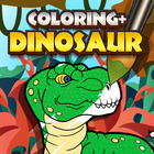 Coloring Plus : Dinosaur icon
