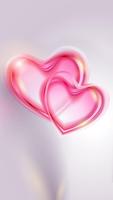 Romantic Hearts Live Wallpaper Plakat