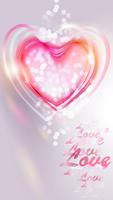 Romantic Hearts Live Wallpaper syot layar 3