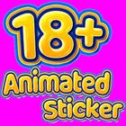 18+ Animated Stickers Romantic simgesi