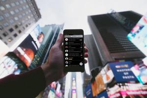 WA Mod Black الملصق