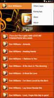 ⭐️ Best Of Song "Don Williams" स्क्रीनशॉट 1