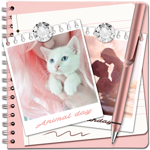 Rose Gold Pink Notes with Phot