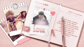 Rose Gold Pink Notes with Phot screenshot 2