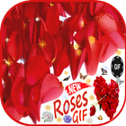 Roses GIF icône