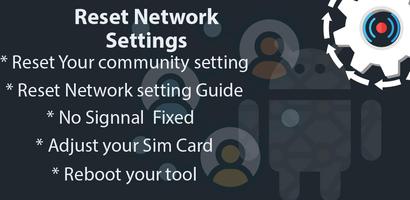 Reset Network Settings Help الملصق