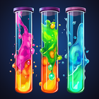 Water Sort 3D: Flaschen Füllen Zeichen