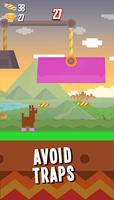 Llama Piñata: Hill Jump Arcade Adventure syot layar 2