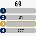 Blind Number Challenge icon