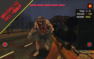 Dead Zombie Hunter 3D: Zombie Shooting Games Ekran Görüntüsü 2