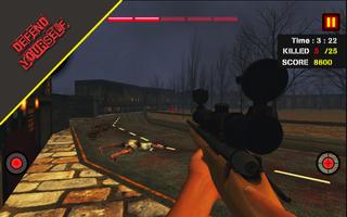 Dead Zombie Hunter 3D: Zombie Shooting Games اسکرین شاٹ 3