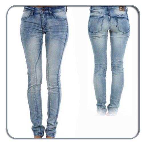Fashion Women's Long Jeans