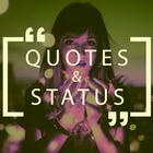 Status Quotes – Quote Maker icône