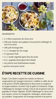 Recettes De Salade Saines imagem de tela 2