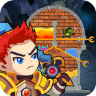 Hero rescue: helpless princess icon