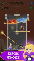 Hero rescue: helpless princess poster