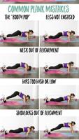 Plank Workout Core Excercise imagem de tela 3