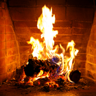 Fireplace 4K : Flame & Blaze icône