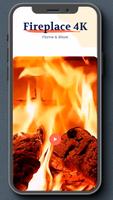 Fireplace 4K : Flame & Blaze Affiche