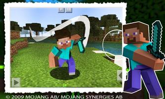 Animations Mod for Minecraft ポスター