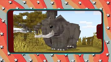 Zoo Animals Mod Minecraft تصوير الشاشة 1